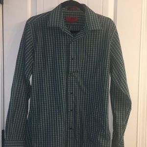 Bergamo New York Fitted Men’s Button Down Shirt M